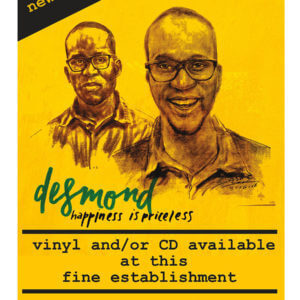 Desmond the songwriter poster-front